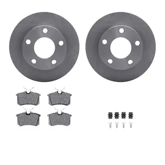 R1 Concepts WFWH1-73018 E- Line Series Brake Rotor W/ Ceramic Brake Pads & Hdw